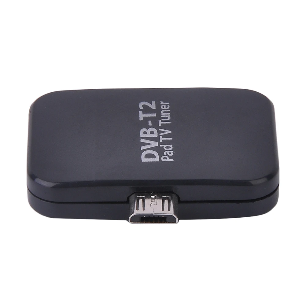 DVB-T2 Micro Pad USB ТВ тюнер мобильный HD цифровой ТВ приемник Стик для Android Pad телефон планшет ПК