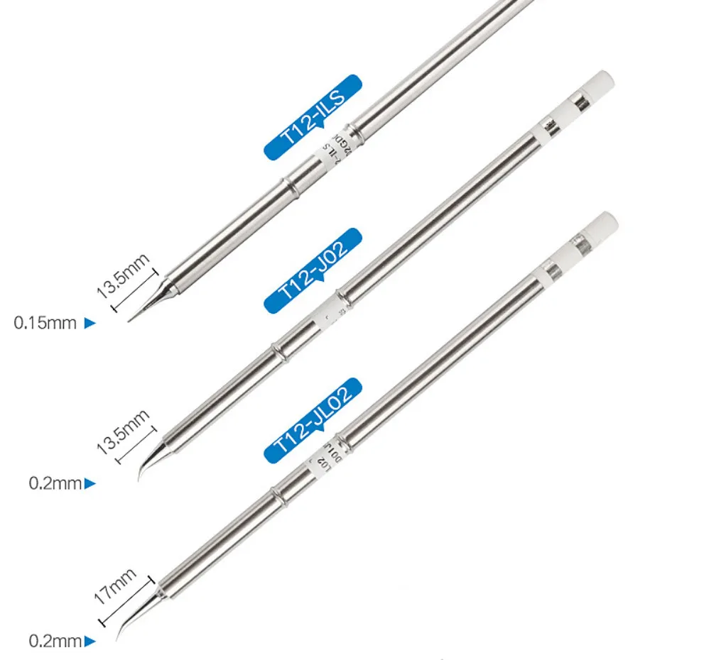Punta Saldante HAKKO T12 ILS - Compatibile Senza Piombo, Importazione Giappone (T2 Type)