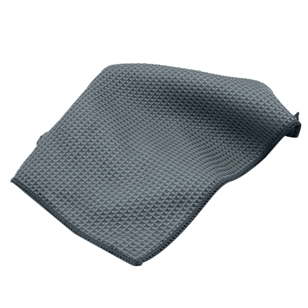 gray Новое полотенце для чистки автомобиля из микрофибры 40x40 см Впитывающее Воду мягкое полотенце для кухни дома LMH66 - Цвет: gray