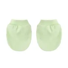 Летние тонкие однотонные детские перчатки для новорожденных, подарки для купания, детские перчатки для девочек и мальчиков с защитой от царапин, мягкие C6UF