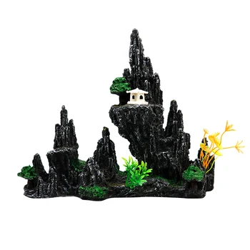 

Artificial Mountain Ornament Creative Resin Landscape Decor For Fish Tank Aquarium Room Decoration Aquarium Accessories