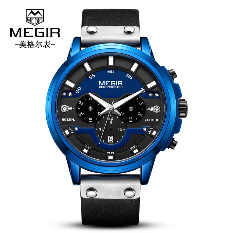 

[New Style Fashion & Sports True Eye Multi-functional MEN'S Quartz Watch] Model: 2080G. Cohesion Race Car Instrument