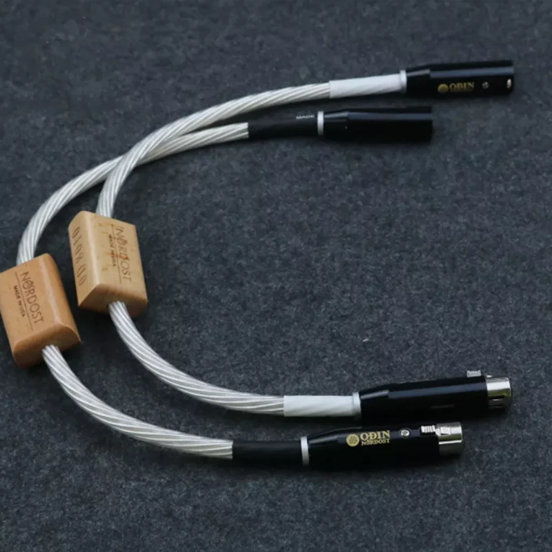 Xlr To Xlr Cable Hifi Hiend 8 Core 7n Copper Ofc Shield Data Cable
