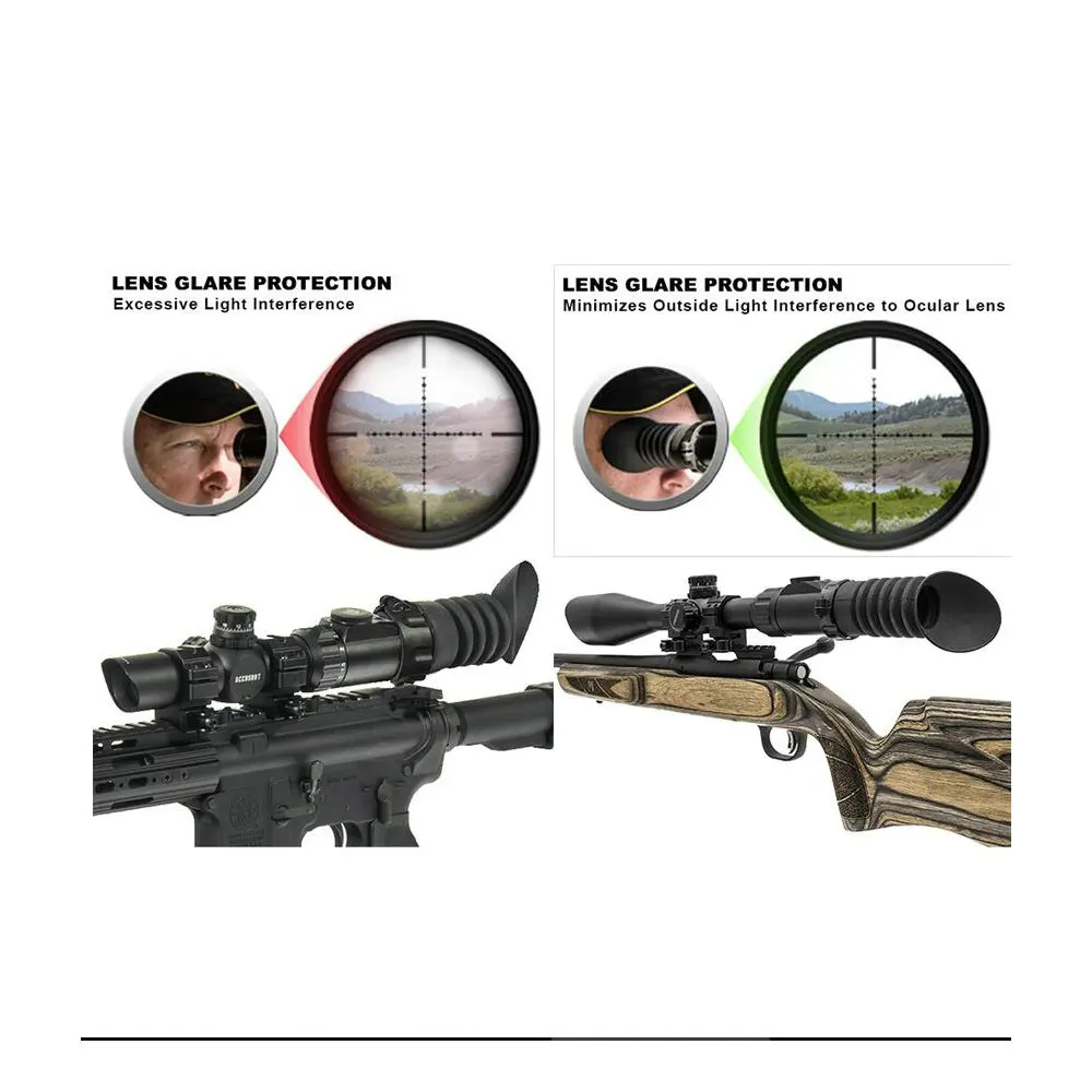 ohhunt Rubber Eye Protector 38mm inner Diameter Rifle Scope Recoil Eye