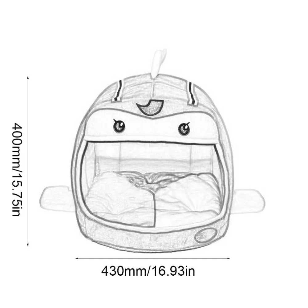 Самолет креативный домик для домашних животных для собак кошек животных кашемировый матрас сумка для домашних животных