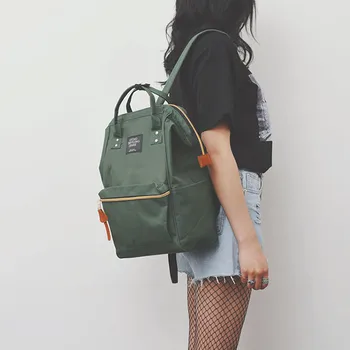 

Backpack High-capacity Knapsack Women Backpack Pure Color Teenager Backpack Female Bag Mochila Bagpack Shoulder Bag #js5