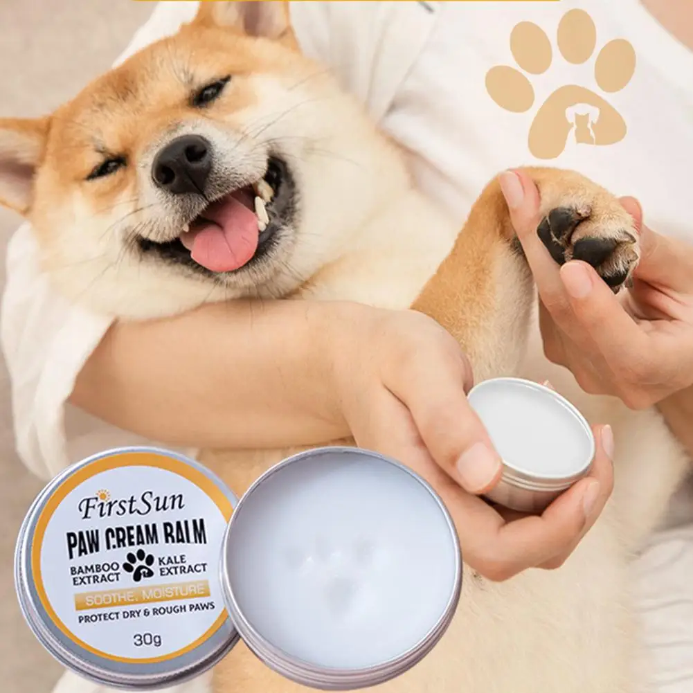 Dog Paw Balm pet paw cream Dog Paw Protection For Hot Pavement Wax For Dry Paws Nose Canine Moisturizer Cracked Paws Cream