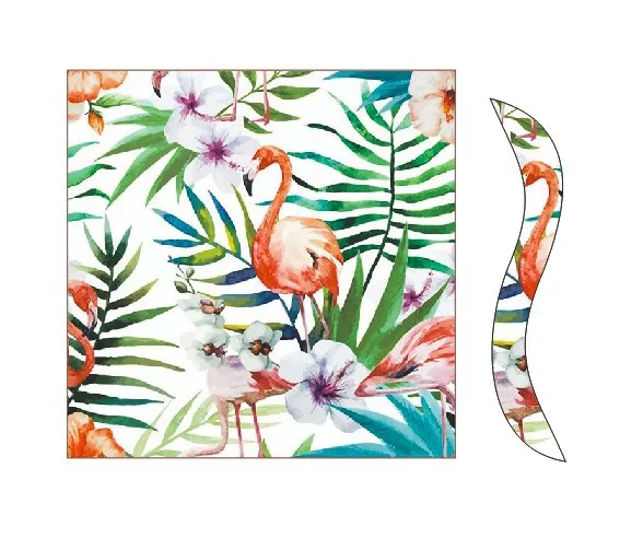 Flower Bird Милый новорожденный малыш пеленать одеяло для маленьких мальчиков и девочек цветочный принт спальный мешок обертывание повязка на голову хлопок ткань теплая 80*80 см - Цвет: Flower Bird