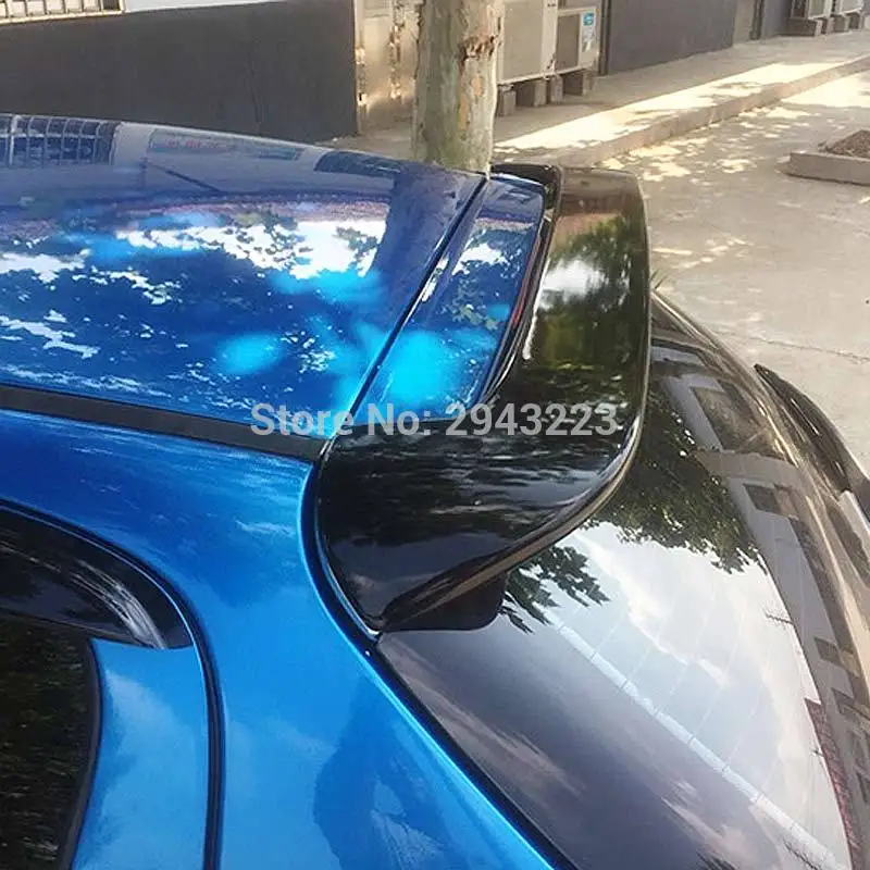 SHCHCG для peugeot 206 207 спойлер 2008-2013 ABS пластик Неокрашенный Грунтовка цвет заднего крыла Спойлер покрытие украшение автомобиля Стайлинг