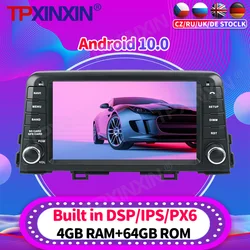 Radio Multimedia con GPS para coche, Radio con reproductor, Android 10, 2DIN, dvd, para KIA MORNING 2016, 2017   2020