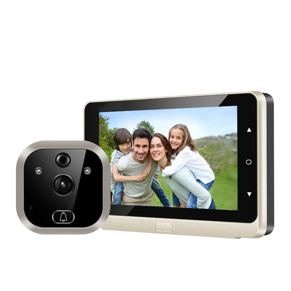 

Smart Electronic peephole Digital home Camera Peephole Viewer video night vision 720P 5 Inch OLED Display 160 degree Door Bell