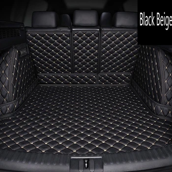

Special custom made car trunk mats for Porsche Cayenne 911 Cayman Macan Panamera 6D car styling heavy duty carpet floor liner