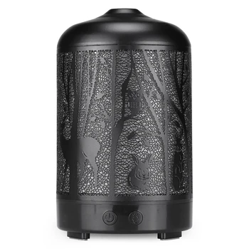 

Metal Deer Essential Oil Diffuser 100Ml Aroma Diffuser Ultrasonic Aromatherapy Humidifier Cool Mist Maker for Home Office