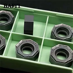 ONMU050505-TN P6215 10 шт. SNMU150515 T P6215 фрезерные вставки, 10 шт. высокого качества ONMU050505 TN P6215 карбидные вставки для S0SF45-4/8-D063-04-22R - Цвет: ONMU050505-TN P6215