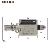 0520B DC всасывающий микро Электромагнит пружинный тяга соленоидный магнит