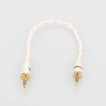 

Audiocrast OCC Copper 3.5mm to 3.5mm Audio Cable Male to Male Aux Cable Record Cable HIFI