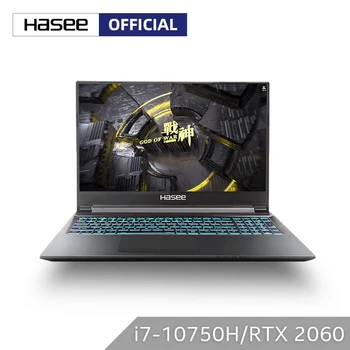 

Hasee Z8-CU7NK Laptop for Gaming(Intel Core I7-10750H+RTX 2060/16GB RAM/256G SSD+1T HDD/15.6''144hz 45% IPS ) Hasee Notebook