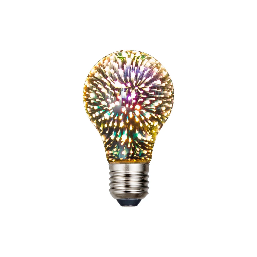 

5pcs/lot 3D firework LED light bulb Christmas tree festival lighting atmosphere decoration ball LED bulb glass bulb E27 85v-265v