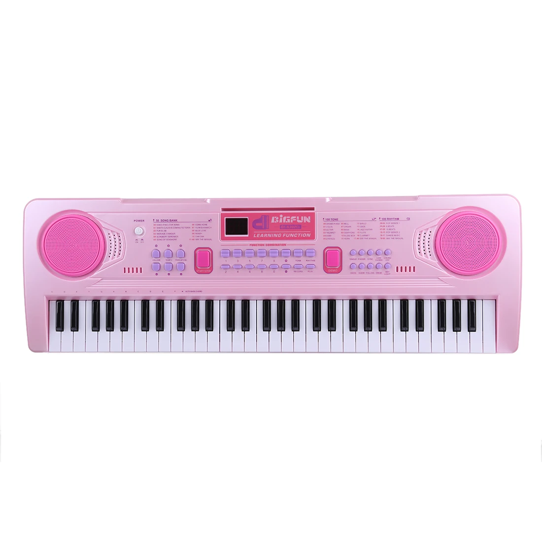 Children 61 Keys Electronic Keyboard Musical Playset Simulation Piano Electronic Music Toy with Mic