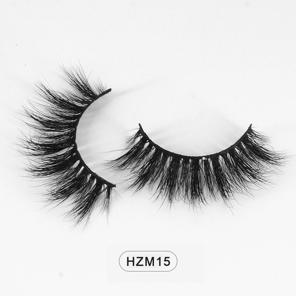 

100% 5d Individual Mink Eyelashes Wholesale With Customized Eyelash Packaging Box