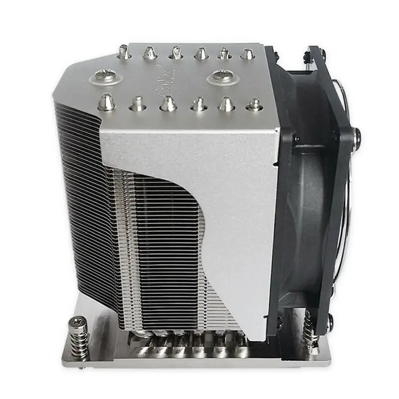 Cooler Ventilador de Refrigeração Tubo de Cobre 4000 Rpm para Amd Threadripper Epyc Cpu Computador Processador Ventiladores Tr4 Sp3 - Imagem 2