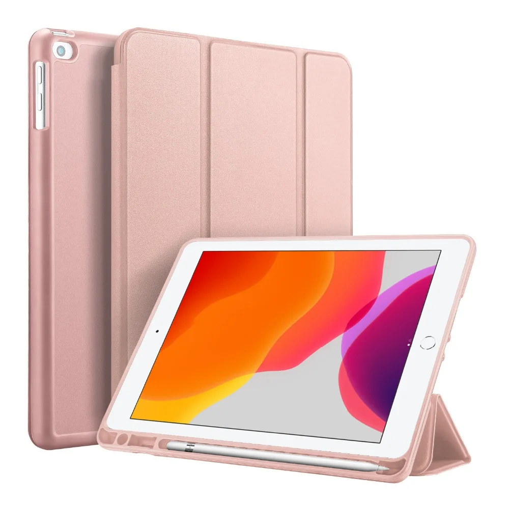 Gligle Роскошный чехол для автоматического сна для нового iPad 10,2 чехол+ стилус+ пленка для экрана три стиля для варианта