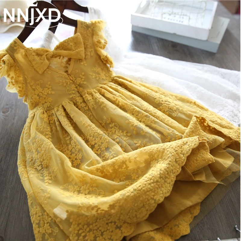 Girls Dress 2021 New Summer Brand 
