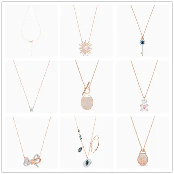 

Sterling silver925 fashion popular classic personality variety of charms ladies necklace jewelry