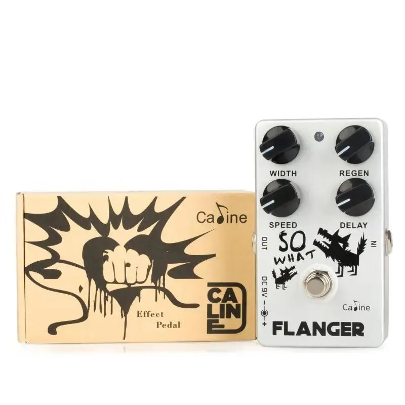 Caline CP-66 clássico flanger efeito guitarra pedal acessórios de guitarra