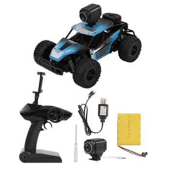 

DM-1801 Electric 4 Wheel Drive Buggy Rock 1/16 Crawler RC Car Wifi FPV 0.3MP Camera Off-Road Vehicle Toys for Children