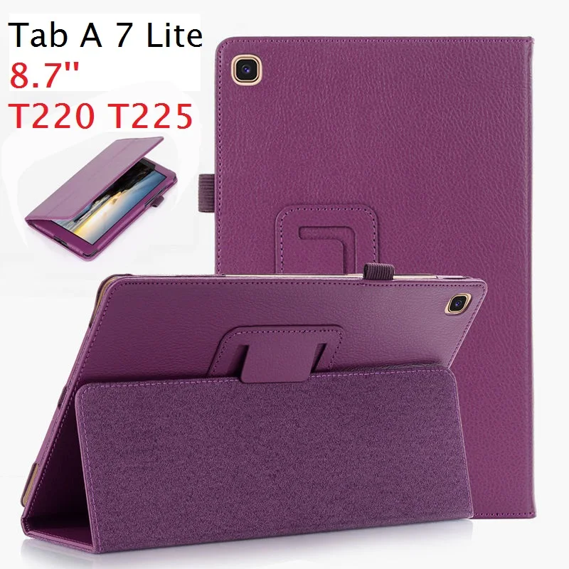 Чехол-подставка для Samsung Galaxy Tab A7 Lite 2021 8 7 T220 T225 чехол Магнитный умный PU | Компьютеры