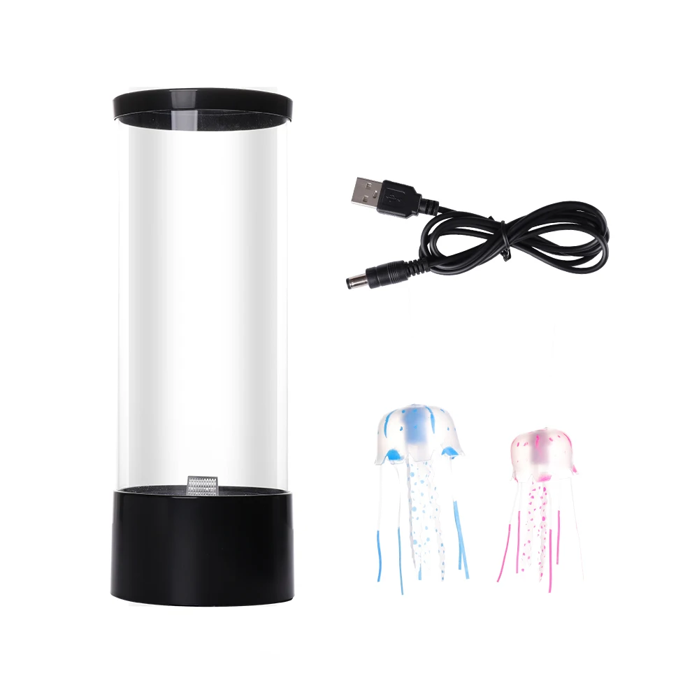 LED Jellyfish Lamp Bedside Night Light Color Changing Jellyfish Tank Aquarium Led Lamp Relaxing Mood Lights Lava Lamp Kids Gifts LED Jellyfish Lamp Bedside Night Light Color Changing Jellyfish Tank Aquarium Led Lamp Relaxing Mood Lights Lava Lamp Kids Gifts