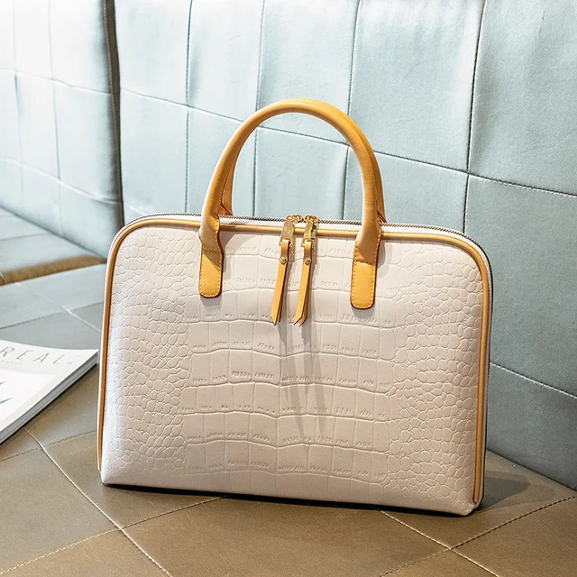 OYIXINGER New Crocodile Pattern Women Shoulder Bag Luxury Genuine Leather Handbag For Women 12