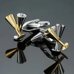 Elegant Music-Inspired Cufflinks for Men - Violin, Piano, and Saxophone Design (30)