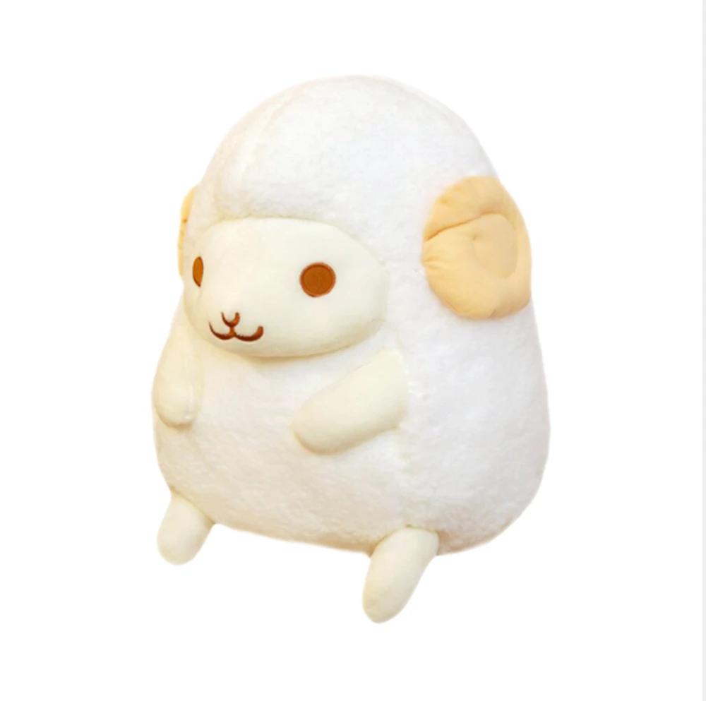 Peluche En Forme De Mouton Tricolore De 40cm Nouveau Jouet En Forme De Bulle Pour S Asseoir Cadeau D Anniversaire Et De Noel Aliexpress