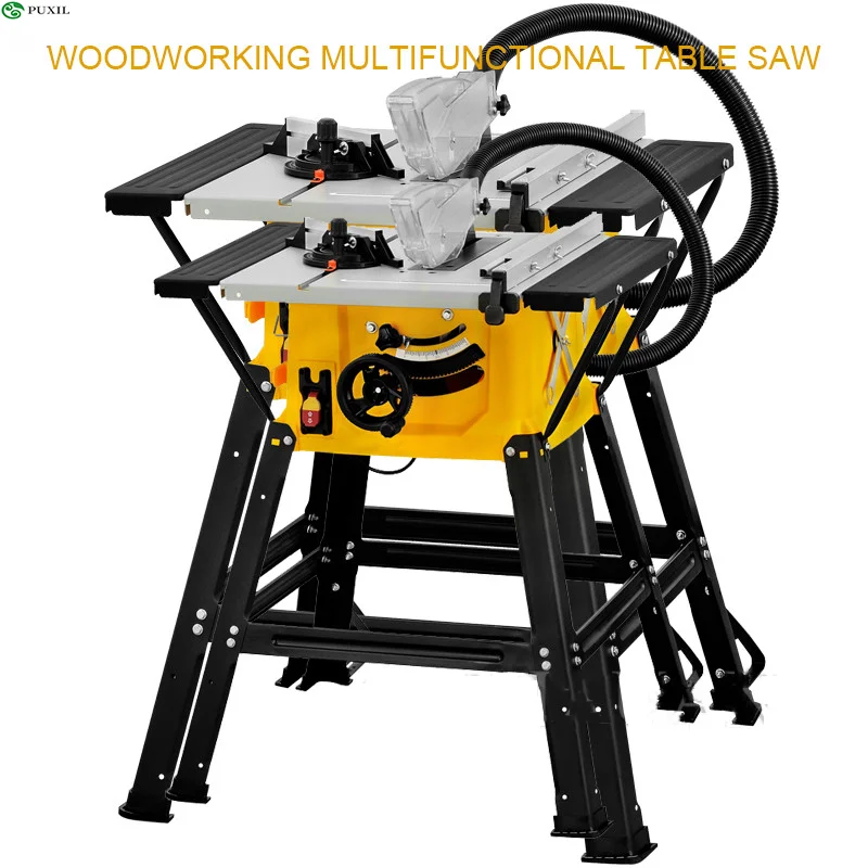 

8 Inch Multifunction Dust Free Woodworking Electric Table Saw Cutter Home Decoration Floor Aluminum PVC Cutting Tools