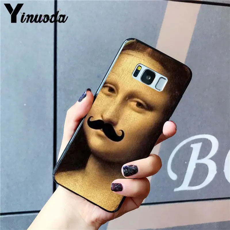 A12 Yinuoda Мона Лиза искусство Дэвид линии чехол для телефона для samsung Galaxy S10 плюс S10E S6 S7 S8 S9 S9Plus S10lite S5 M10 - Цвет: A12