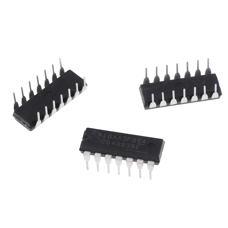 10 шт. CD4093BE DIP14 CD4093 DIP 4093 DIP-14 4093BE новое и оригинальное IC