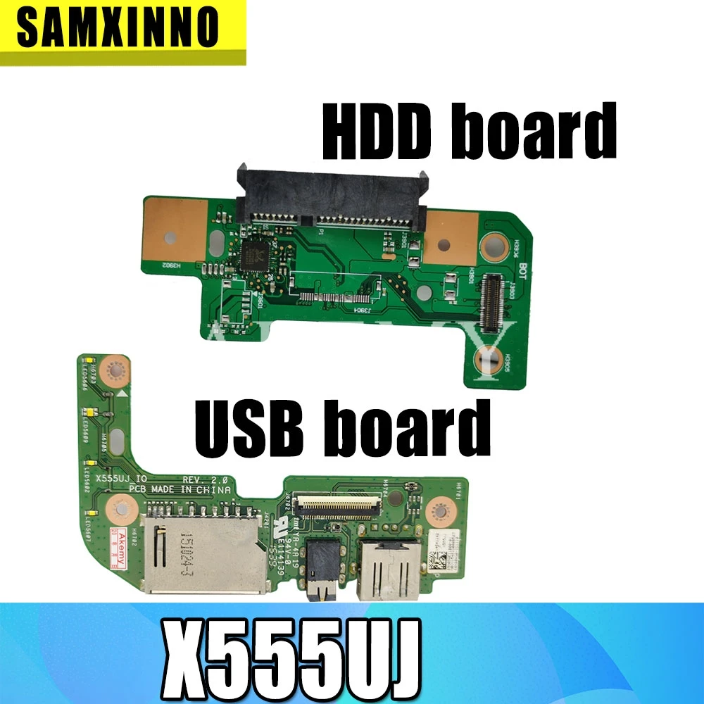 Плата для жесткого диска IO USB плата For Asus X555U X555UJ X555UV X555UQ X555UF K555U A555U FL5800U | Компьютеры