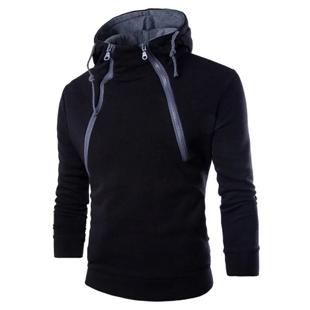 

2020 Men's Sweatshirt Hoodies Casual Long Sleeve Male Sweatshirt Autumn Winter Patchwork Hoodie Hooded