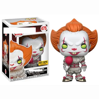 

Funko POP Horror Movie: IT - pennywise 475# Figure Model Toys pvc Collection for Children Christmas Birthday Gifts