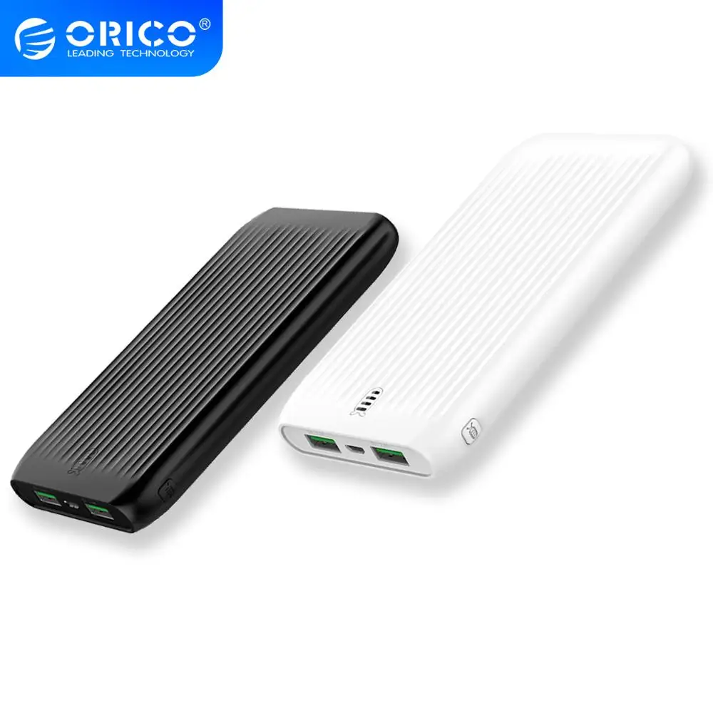 Портативный внешний аккумулятор ORICO 20000 мАч мобильный телефон USB 10000 для