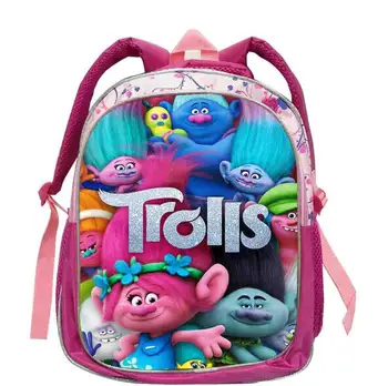 

New Arrivals 16-inch Mochilas Infantil Trolls Bag Cartoon Backpack Kids Boys Age 7-13 Children School Bags For Girls Bookbag