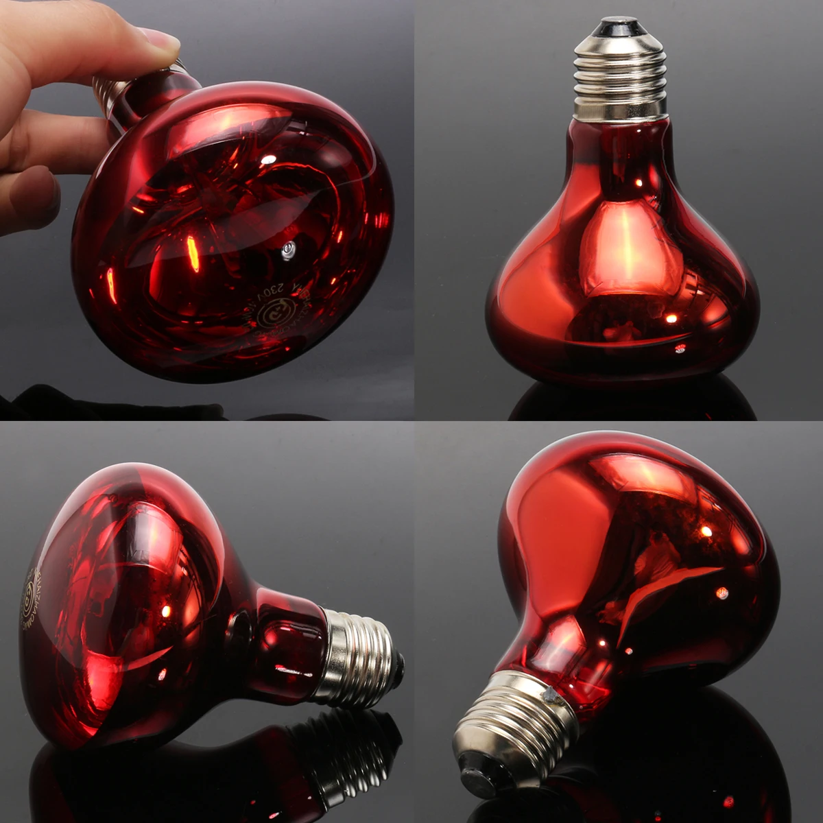 Лампа нагревательная для домашних животных 40/60/100 Вт E27|light for|bulb lampbulb light |