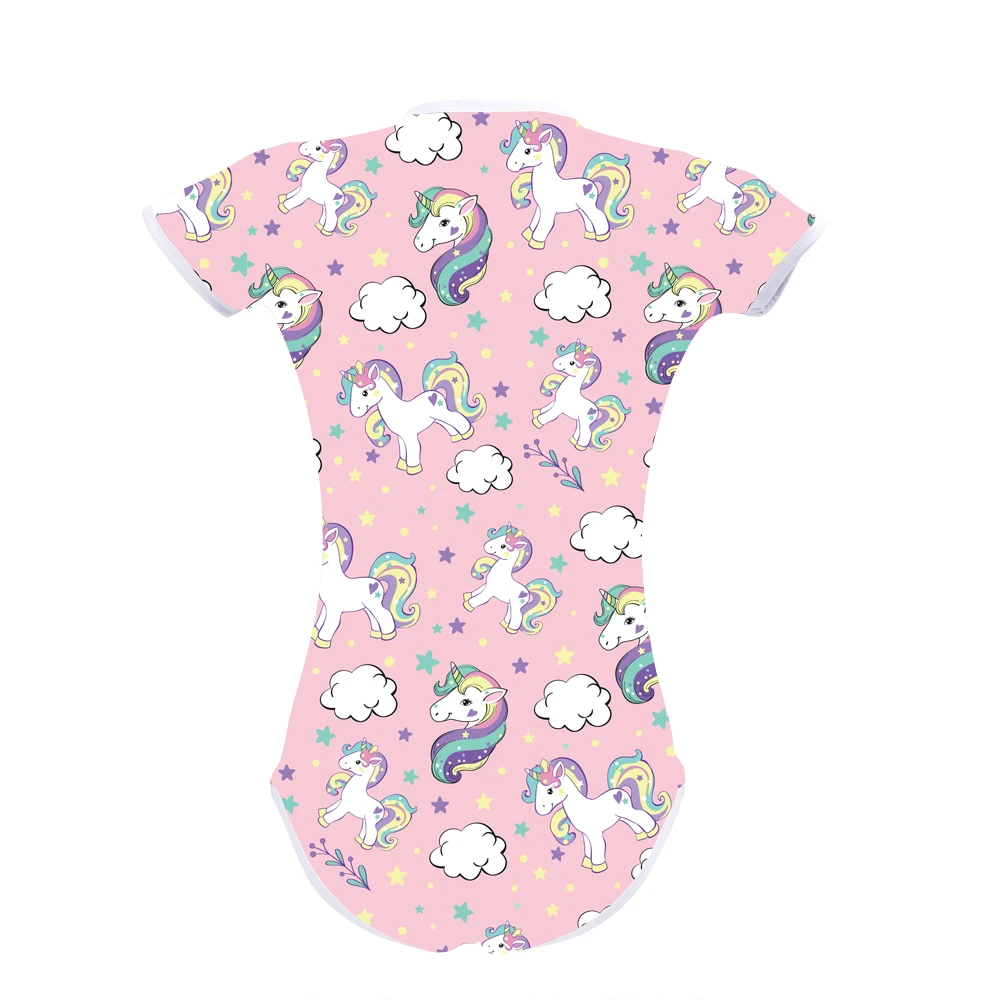 Adult Baby Oneise Snap Crotch Romper ABDL Diaper Onesie Pajamas kigurumi pajamas onesies cosplay pajamas onesies women bodysuit sleep wear set flannel pajamas onesies floral print pajama romper