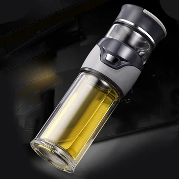 

Anti-scalding Portable Travel Tea Infuser Bottle Outdoor Sports Water Separation Non Slip Cycling Running Gift Heat-resisting