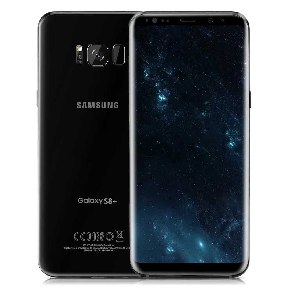 Новинка,, европейская версия, samsung Galaxy S8 plus S8+ G955FD, две sim-карты, 64 ГБ, мобильный телефон, 6,2 дюймов, 4 Гб ram, NFC, 4G LTE, Android, смартфон