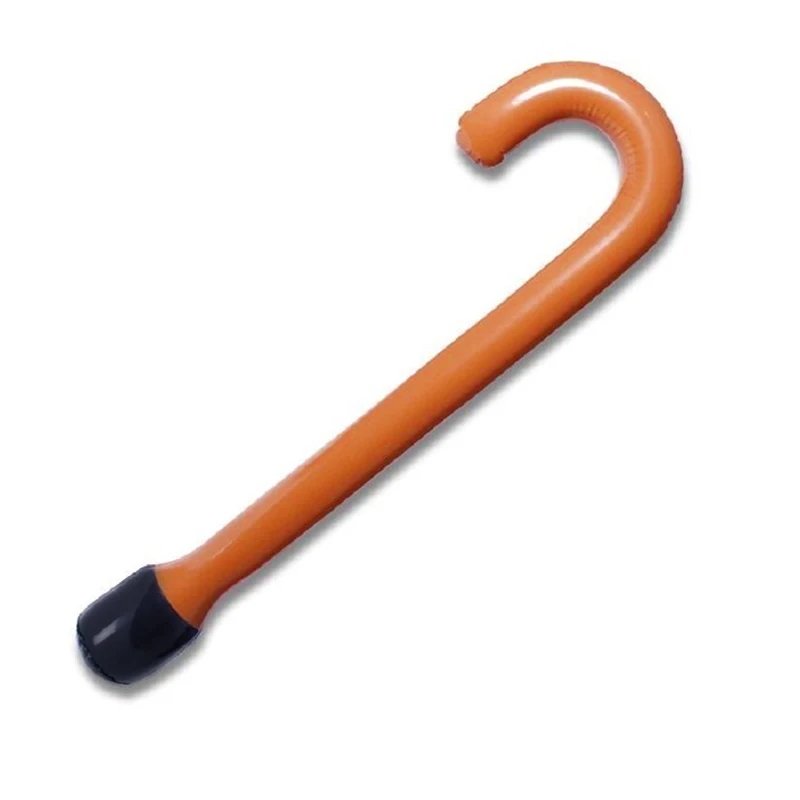 Хэллоуин реквизит взрывать вечерние надувной костыль Санта Клаус 93 см Косплей трость ПВХ платье подарок