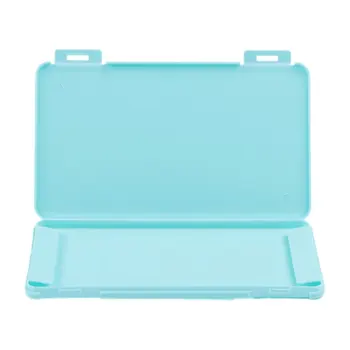 

Portable Double Clasp Hygienic Green Mask Storage Box Temporal Dustproof Mask Preservation Plastic Box