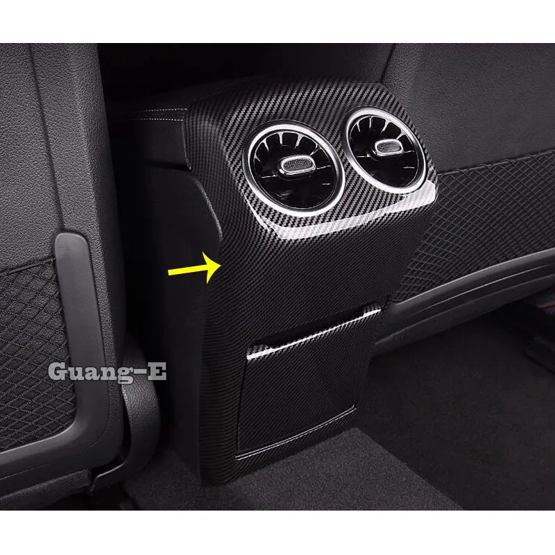 Для Mercedes Benz A Class W177 A180 A200 A250 подлокотник автомобиля отделка для хранения задняя сторона вверх вентиляционное отверстие кондиционера